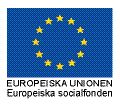 EU- flagga, europeiksa unionen, socialfonden, för EU-projekt