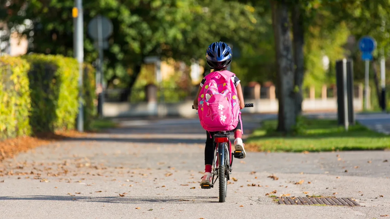 Gång- och cykelbanor i Katrineholm, sommaren 2014