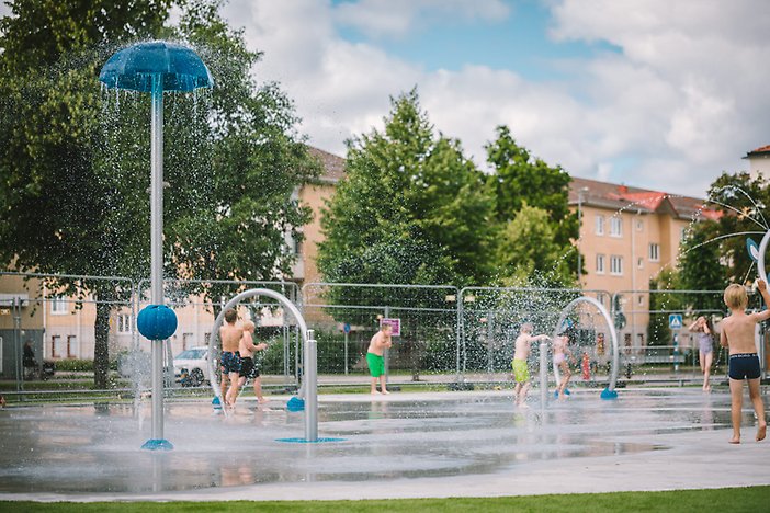 Bild på vattenparken