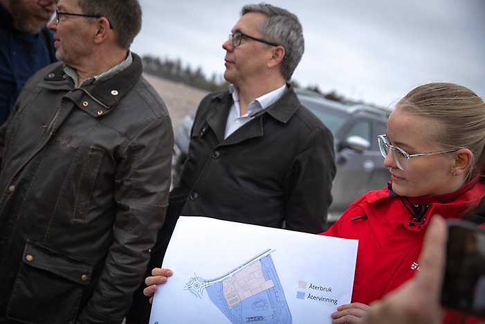 Återbruksanläggningen är ett samarbete mellan Katrineholms kommun och Sörmland Vatten och Avfall AB.