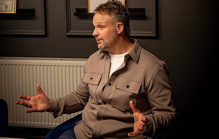Daniel Lundborg, grundare av byggföretaget Byggsolid.