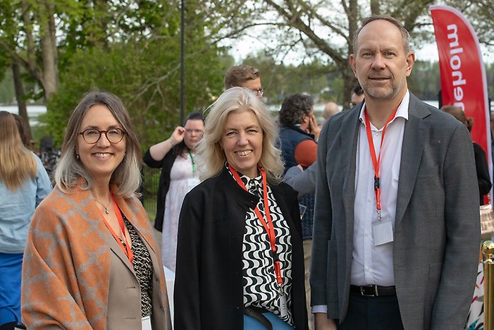 Cecilia Bjursell, Helena Jerregård och Jesper Nyberg var kvällens huvudattraktioner.