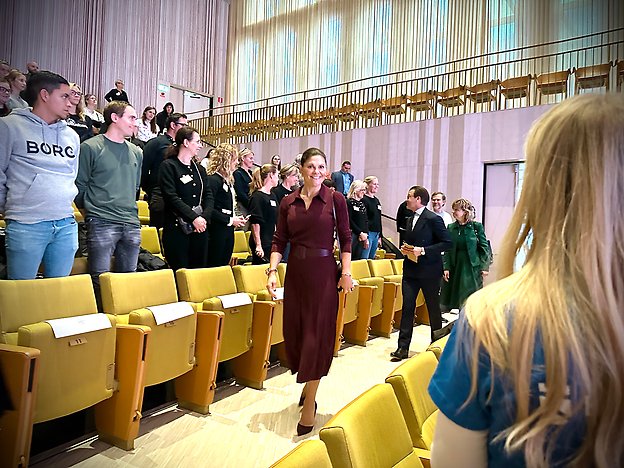 H.K.H Kronprinsessan Victoria på Pep-forum.
