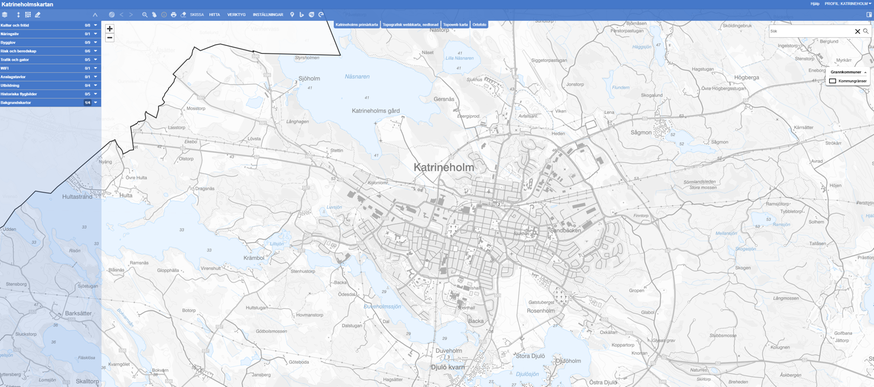 karta katrineholm